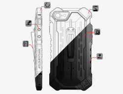 Specifications Diagram Black Ops iPhone 7  7 Plus Case Banner产品窝素材