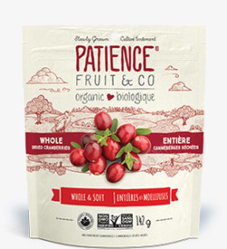 轻轻地WholeSoft Dried蔓越莓轻轻地变甜包装设计高清图片