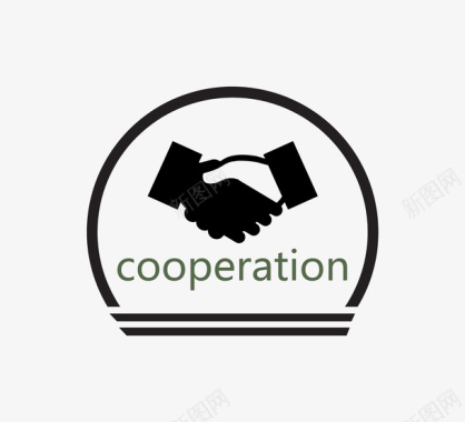 自制合作logo图标