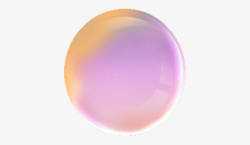 多彩透明气泡主气泡多彩素材高清图片