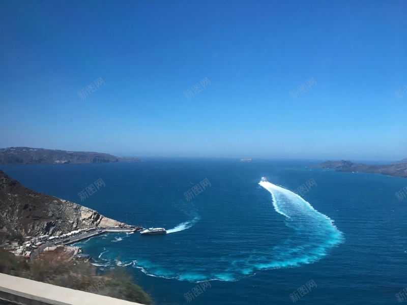 爱琴海海水背景jpg设计背景_新图网 https://ixintu.com 孔雀蓝 海 海岸 航行 蓝