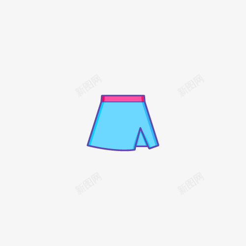 图标红蓝图标服装图标短裙iconpng_新图网 https://ixintu.com 图标 红蓝图标 服装图标 短裙icon
