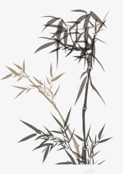 竹子图案竹子风清高洁水墨竹高清图片