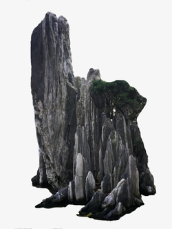 石头假山苏州园林假山风景高清图片