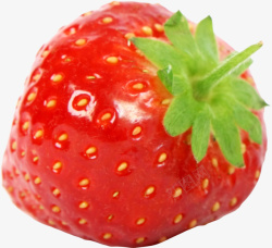 一颗高清草莓素材
