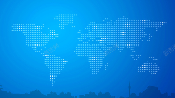 世界地图科技商业地图背景png免抠素材_新图网 https://ixintu.com 世界地图 科技 商业 地图 背景
