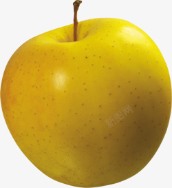新鲜的红苹果黄元帅苹果免扣素材高清图片