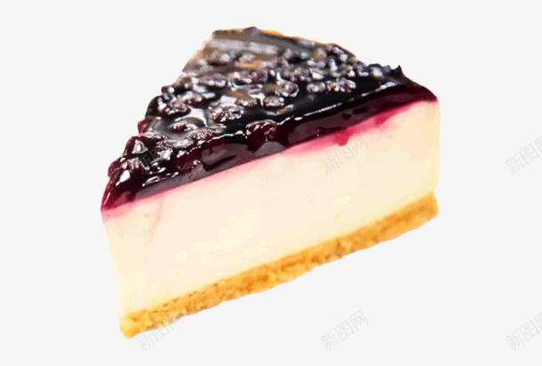 蓝莓蛋糕美食png免抠素材_新图网 https://ixintu.com 美食 蛋糕 蓝莓 甜品