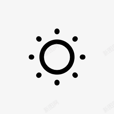 太阳紫外线亮度icon线性小图标下载png_新图网 https://ixintu.com 太阳 紫外线 亮度 icon 线性 小图标