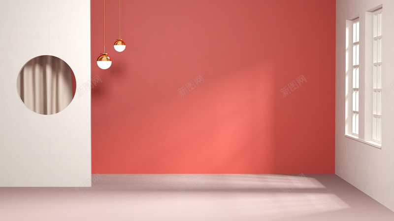 房间背景窗户jpg设计背景_新图网 https://ixintu.com 房间 背景 窗户 红色
