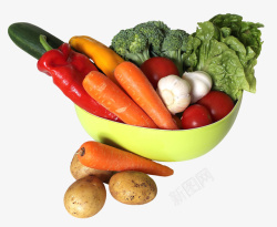 蔬菜碗蔬菜png图像高清图片