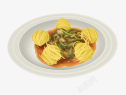 食物海鲜面素材海鲜意大利面高清图片