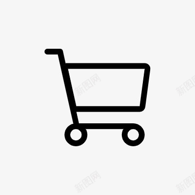 icon线性超市购物车小图标PNG下载png_新图网 https://ixintu.com 购物车 icon 线性 小图标