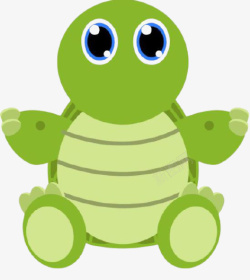 小乌龟卡通动物素材