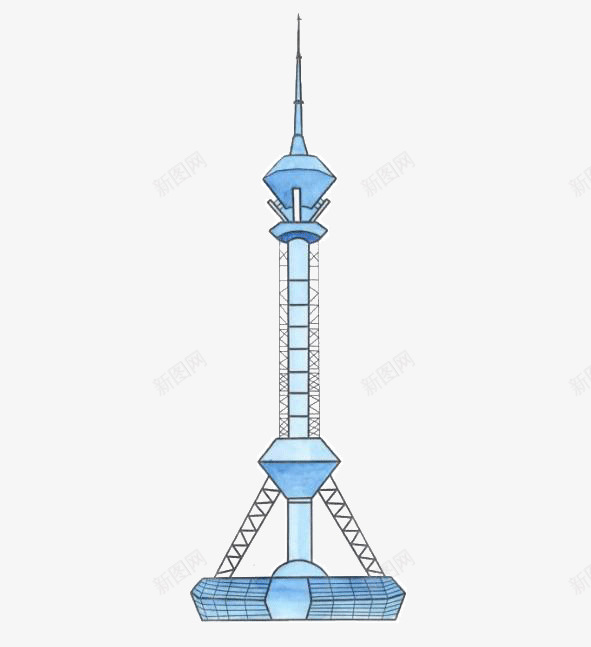 石家庄高层电视塔免扣素材png免抠素材_新图网 https://ixintu.com 高层 现代 电视塔 石家庄 建筑 地标