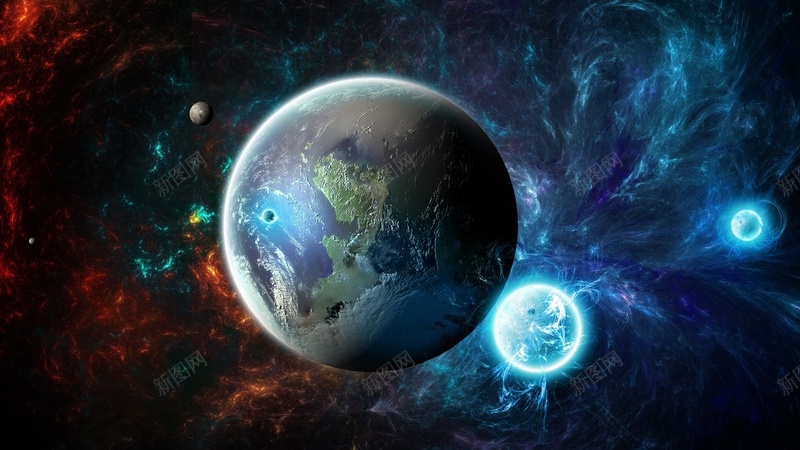 星球商务科技感未来感背景jpg设计背景_新图网 https://ixintu.com 星球 科技 未来 宇宙 商务