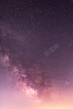 夜晚星空高清图片背景