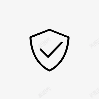 保护盾icon线性小图标PNG下载png_新图网 https://ixintu.com 保护 icon 线性 小图标