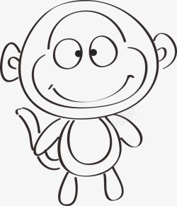 动漫造型简笔画猴子动漫造型高清图片