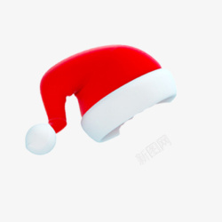红帽子圣诞素材图片圣诞老人的红帽子高清图片