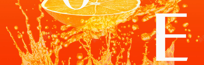 橙子切片水花海报jpg设计背景_新图网 https://ixintu.com 橙子 柠檬 水花 切片