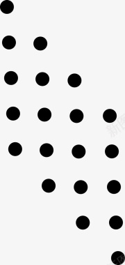 黑点符号斑点板绘素材圆圈图标
