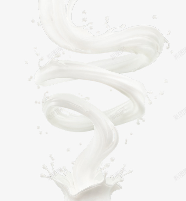 牛奶液体酸奶png免抠素材_新图网 https://ixintu.com 牛奶 液体 饮料 装饰