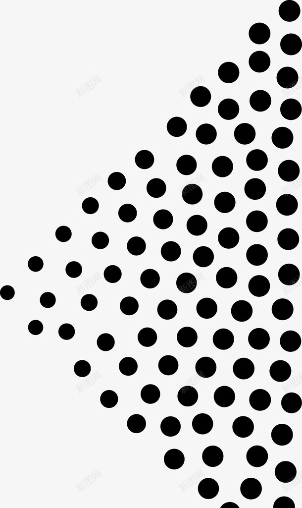 半圆杂色圆圈密集分散png_新图网 https://ixintu.com 半圆 杂色 圆圈 密集 分散点