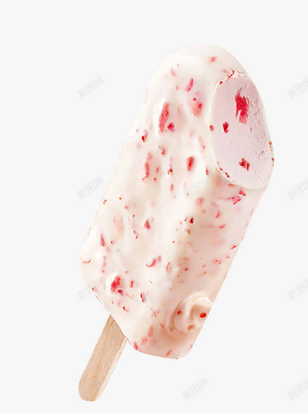 草莓味的冰淇淋啊png免抠素材_新图网 https://ixintu.com 雪糕 冰淇淋 草莓味冰淇淋 草莓味雪糕
