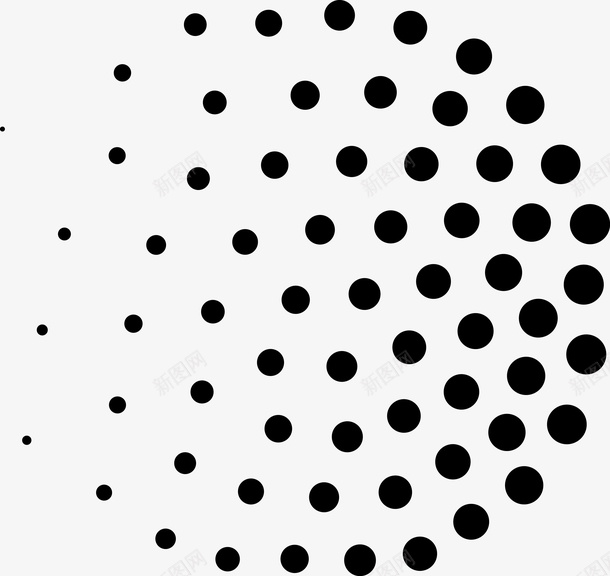 黑点符号斑点板绘素材点点png_新图网 https://ixintu.com 黑点 符号 斑点 板绘 素材