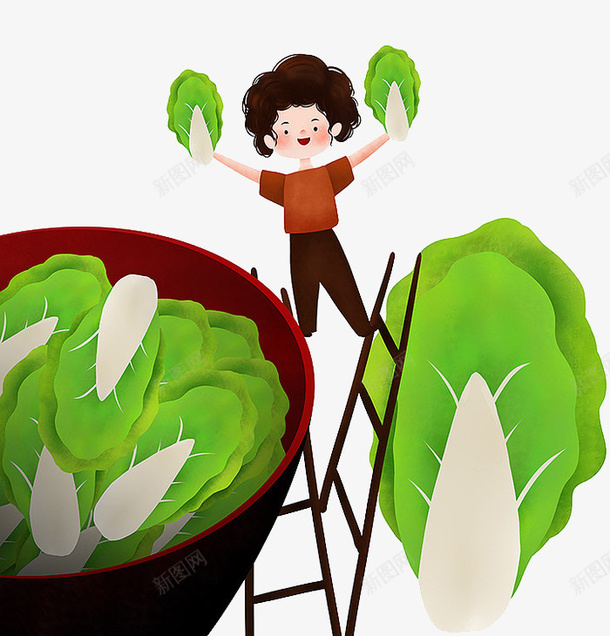 健康绿色食品大白菜png免抠素材_新图网 https://ixintu.com 绿色食品 白菜 健康 大白菜