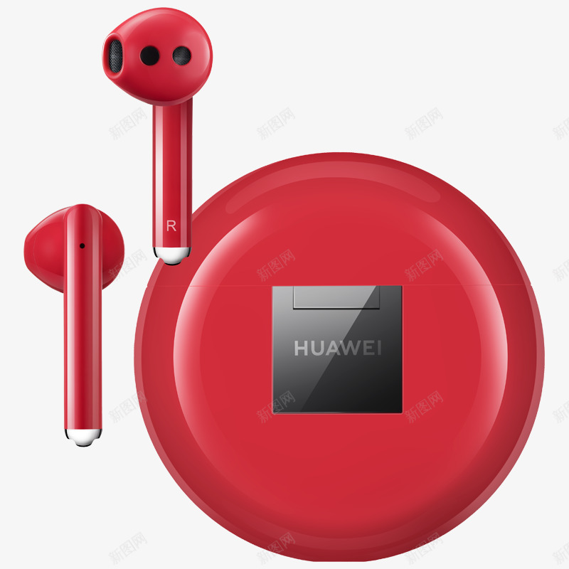 HUAWEI FreeBuds 3 无线耳机价格参数怎么样  华为商城1png免抠素材_新图网 https://ixintu.com 无线耳机 价格 参数 怎么样 华为 商城