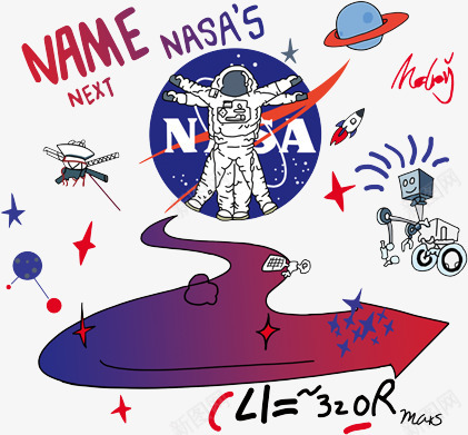 太空人 3宇航员星球png免抠素材_新图网 https://ixintu.com 太空人 宇航员 星球