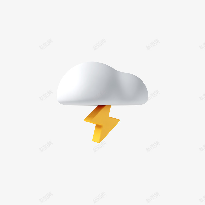 天气云朵图标c4d图标icon临摹png免抠素材_新图网 https://ixintu.com 图标 天气 云朵 临摹