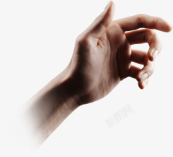 Hand holding Galaxy S8手势素材