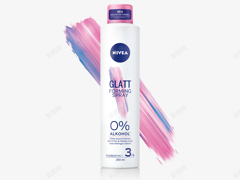 NIVEA Forming Sprays Glatt洗护png免抠素材_新图网 https://ixintu.com 洗护