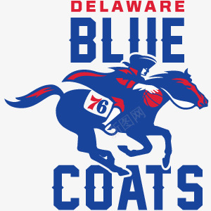 Delaware Blue Coats Logo 是美式篮球LOGO呀png免抠素材_新图网 https://ixintu.com 美式 篮球