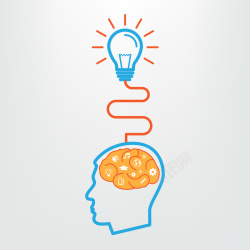 大脑开心开发大脑创意思维海报高清图片