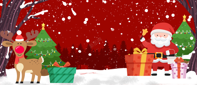 卡通圣诞节雪花红色背景psd设计背景_新图网 https://ixintu.com 圣诞快乐 圣诞老人 圣诞节 新年 松果 麋鹿圣诞树 圣诞元素 圣诞促销 圣诞活动 平安夜
