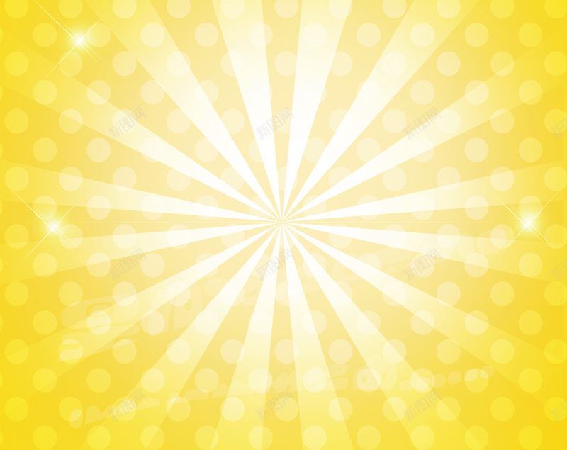 黄色放射光束jpg设计背景_新图网 https://ixintu.com 黄色 反射 光束 渐变 开心 扁平 几何
