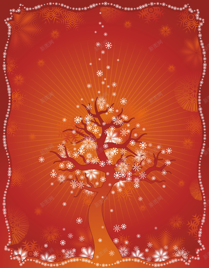 红色抽象圣诞树背景素材eps设计背景_新图网 https://ixintu.com 圣诞树 抽象 红色 雪花 树 圣诞节 喜庆 背景 扁平 渐变 几何