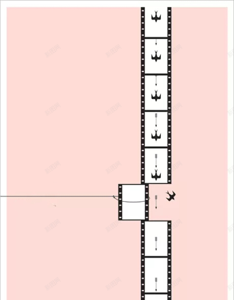 个性简约海报背景psd设计背景_新图网 https://ixintu.com 个性 创意 简约 纯色 胶卷 电影 粉色 时光 回忆 衔接