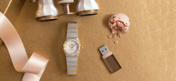 简约奢华手表展示设计时尚高贵背景高清图片