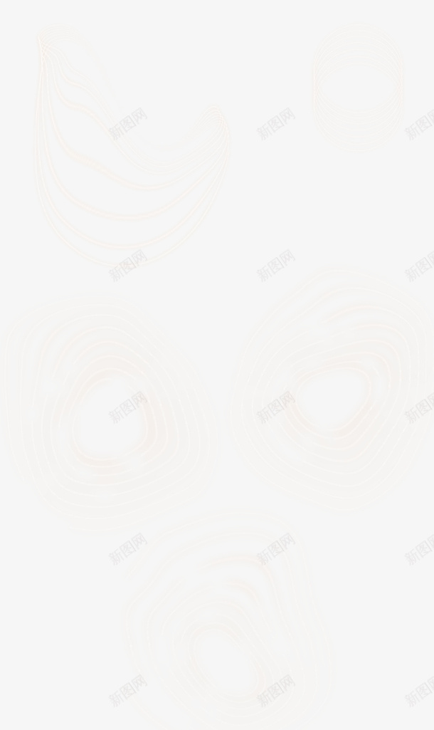 水波纹线条psd免抠素材_新图网 https://ixintu.com 装饰 线条 水纹 荡漾