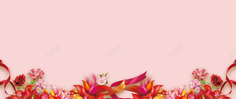 粉色浪漫背景psd设计背景_新图网 https://ixintu.com 情人节 七夕 浪漫 粉色 设计 淘宝广告banner 淘宝界面设计 唯美 海报banner 梦幻
