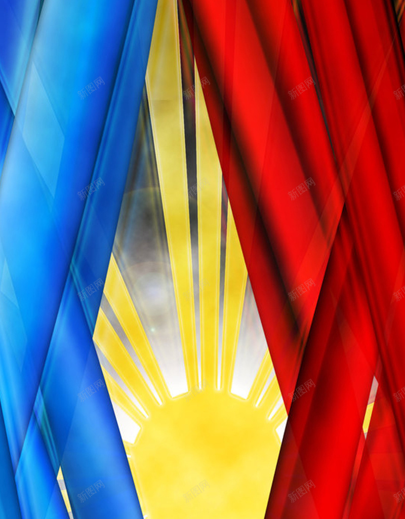菲律宾人的颜色红蓝黄h5素材背景jpg设计背景_新图网 https://ixintu.com h5素材背景 几何 创意 放射 红 菲律宾人的颜色 菲律宾地标 蓝 黄