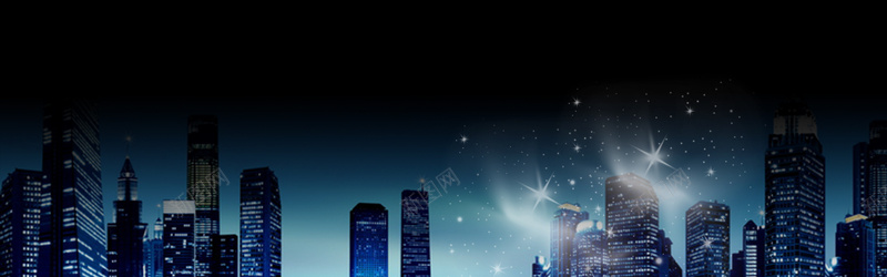 夜空城市炫光背景psd设计背景_新图网 https://ixintu.com 海报banner