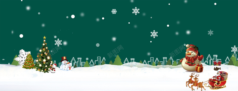 圣诞节卡通雪人简约绿色bannerpsd设计背景_新图网 https://ixintu.com 圣诞快乐 圣诞狂欢 圣诞老人 圣诞树 圣诞节 圣诞海报 新年 圣诞元素 双蛋狂欢 元旦 元旦快乐 圣