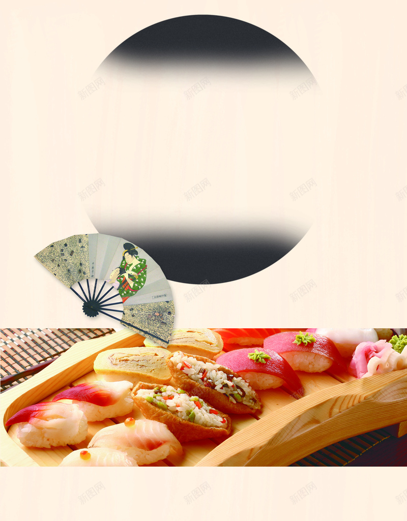 日本料理海报背景素材psd设计背景_新图网 https://ixintu.com 料理广告 日本美食 美食文化 美食海报 花瓣 饮食文化日本料理宣传海报 寿司 日本文化