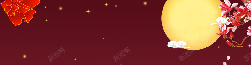 中秋节banner创意设计jpg设计背景_新图网 https://ixintu.com 中秋 新款 风景 淘宝 活动 1920PX 促销 环保 月饼 海报banner 中国风